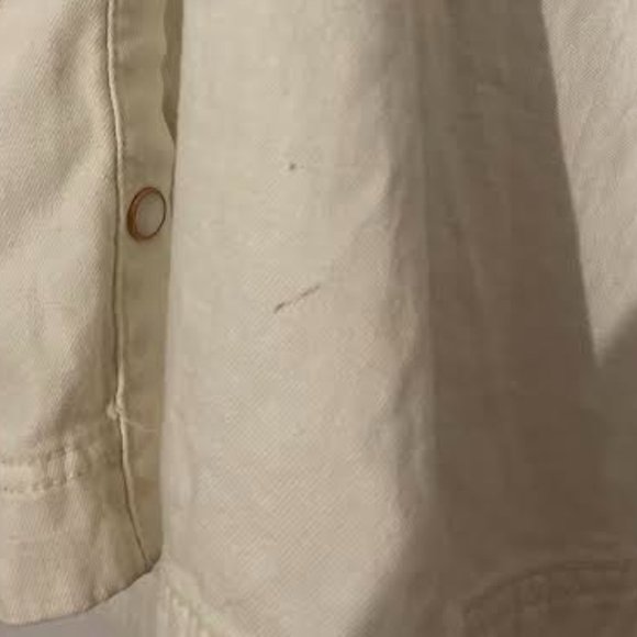 Free People: Charlie Denim Buttondown - Picture 8 of 9